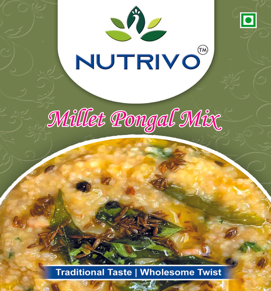 Millet Pongal Mix – Wholesome & Nutritious South Indian Delicacy