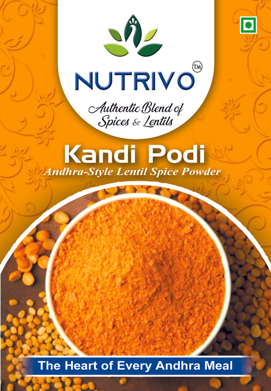 Kandi Podi – Andhra Style Toor Dal Chutney Powder